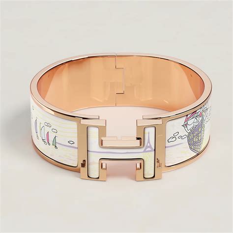 brazalete hermes|hermes click clac bracelet.